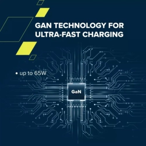 Зарядное устройство Canyon 1xUSB-C PD65W + 1xUSB QC3.0 + cable USB-C to USB-C black (CNS-CURC65ACB) Зарядное устройство Canyon 1xUSB-C PD65W + 1xUSB QC3.0 + cable USB-C to USB-C black (CNS-CURC65ACB)