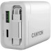 Зарядное устройство Canyon 1xUSB-C PD65W + 1xUSB QC3.0 + cable USB-C to USB-C white (CNS-CURC65ACW)