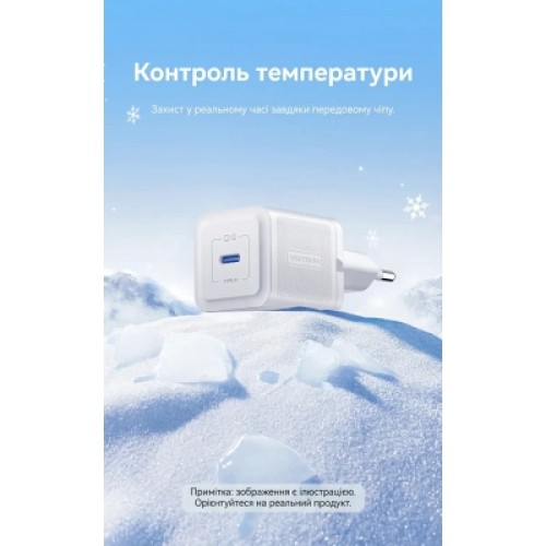 Зарядное устройство VENTION USB-C PD20W GaN black (FEPB0-EU)
