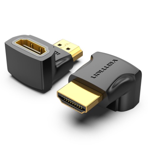 Переходник HDMI 90 Degree Male to Female Adapter Black VENTION (AIOB0) Переходник HDMI 90 Degree Male to Female Adapter Black VENTION (AIOB0)