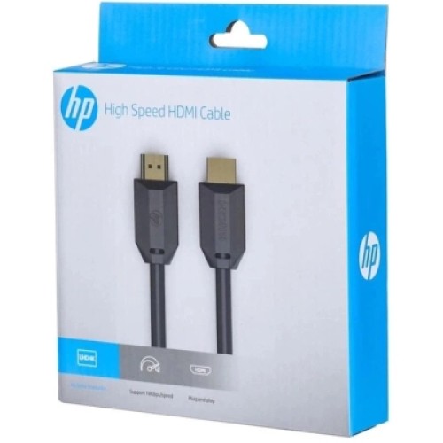 Кабель мультимедийный HP DHC-HD01-01M HDMI 2.0 High-Speed 18 Gpbs Cable, 4K 60hz 3840*2160 HP (HP_DHC-HD01-01M) Кабель мультимедийный HP DHC-HD01-01M HDMI 2.0 High-Speed 18 Gpbs Cable, 4K 60hz 3840*2160 HP (HP_DHC-HD01-01M)