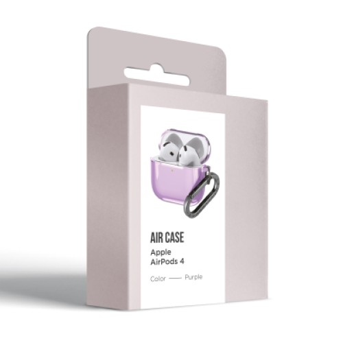 Чехол для наушников Armorstandart Air для Apple Airpods 4 Purple (ARM82617) (ARM82617)