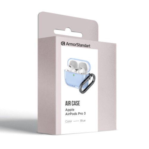Чехол для наушников Armorstandart Air для Apple Airpods Pro 3 Blue (ARM88304) (ARM88304)