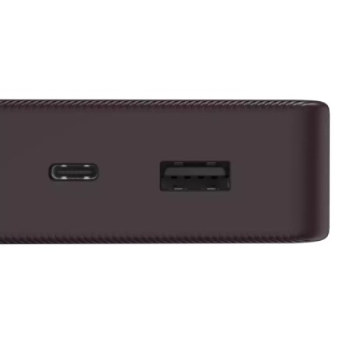 Батарея универсальная Hama 20000mAh, 15W/5V/3A, USB-C, USB-A, plum (00201715)