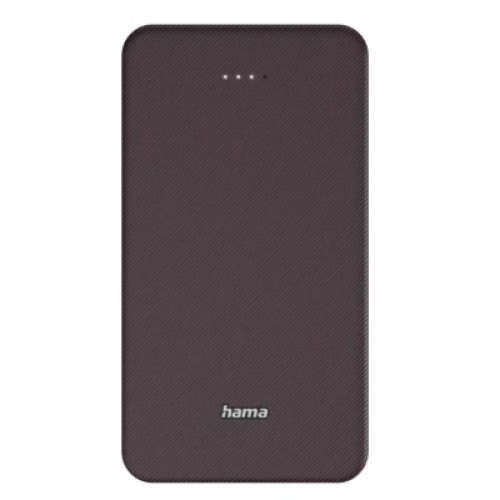 Батарея универсальная Hama 20000mAh, 15W/5V/3A, USB-C, USB-A, plum (00201715)