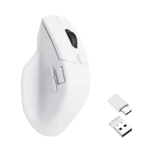 Мышка Keychron M6 Wireless/Bluetooth/USB White (M6-A3)