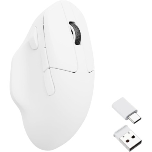 Мышка Keychron M7 Wireless/Bluetooth/USB White (M7-A3)