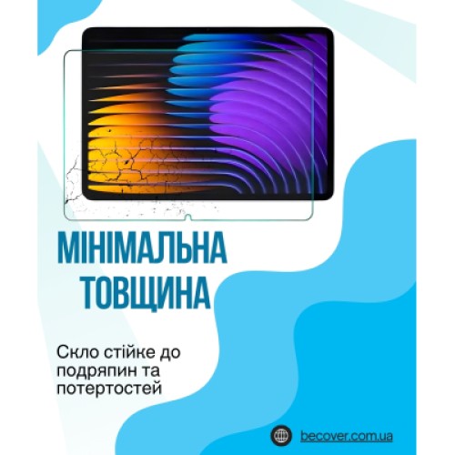 Стекло защитное BeCover Blackview Mega 2 12.0" (714607)