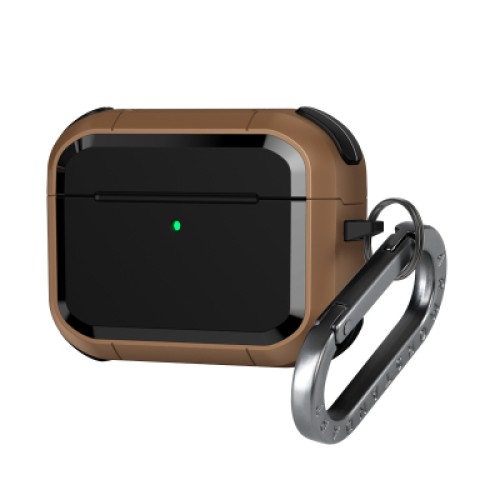 Чехол для наушников Armorstandart Panzer для Apple Airpods Pro 3 Brown (ARM88287)