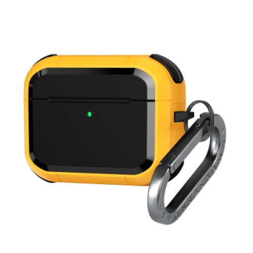 Чехол для наушников Armorstandart Panzer для Apple Airpods Pro 3 Gold (ARM88288)