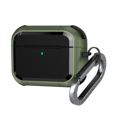Чехол для наушников Armorstandart Panzer для Apple Airpods Pro 3 Olive Green (ARM88289)