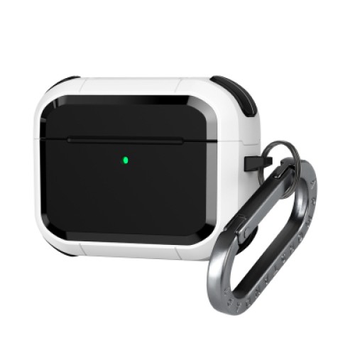 Чехол для наушников Armorstandart Panzer для Apple Airpods Pro 3 White (ARM88290)