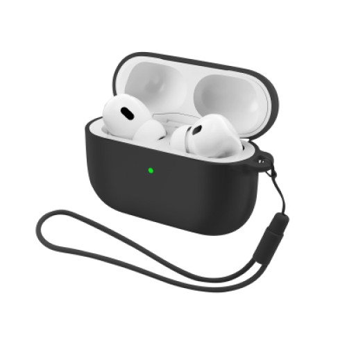 Чехол для наушников Armorstandart Silicone Case для Apple Airpods Pro 3 Black (ARM88291)