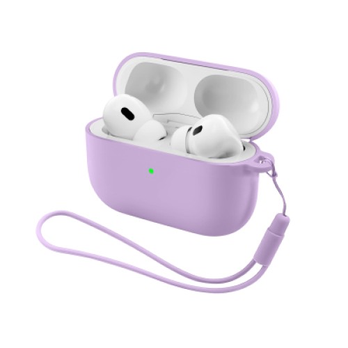 Чехол для наушников Armorstandart Silicone Case для Apple Airpods Pro 3 Pink Purple (ARM88298)