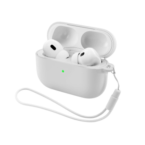 Чехол для наушников Armorstandart Silicone Case для Apple Airpods Pro 3 White (ARM88301)