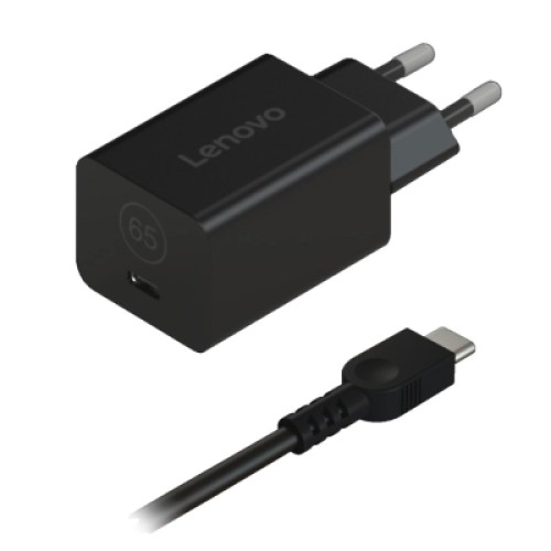 Блок питания к ноутбуку Lenovo 65W GaN Nano Adapter USB Type-C (40AWGN65EU) Блок питания к ноутбуку Lenovo 65W GaN Nano Adapter USB Type-C (40AWGN65EU)