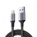 Дата кабель USB 2.0 AM to Lightning 1.0m 2.4A US199 black UGREEN (60156) Дата кабель USB 2.0 AM to Lightning 1.0m 2.4A US199 black UGREEN (60156)