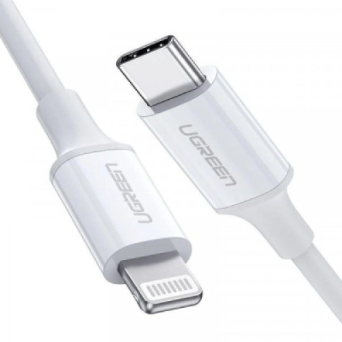 Дата кабель USB-C to Lightning 1.0m 3A US171 white UGREEN (10493) Дата кабель USB-C to Lightning 1.0m 3A US171 white UGREEN (10493)