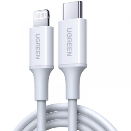 Дата кабель USB-C to Lightning 1.0m 3A US171 white UGREEN (10493) Дата кабель USB-C to Lightning 1.0m 3A US171 white UGREEN (10493)