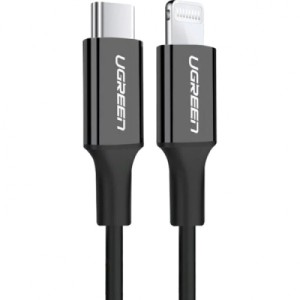 Дата кабель USB-C to Lightning 2.0m 3A US171 black UGREEN (60752)
