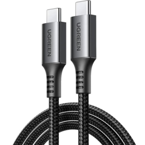 Дата кабель USB-C to USB-C 1.0m 60W US567 black UGREEN (15373) Дата кабель USB-C to USB-C 1.0m 60W US567 black UGREEN (15373)
