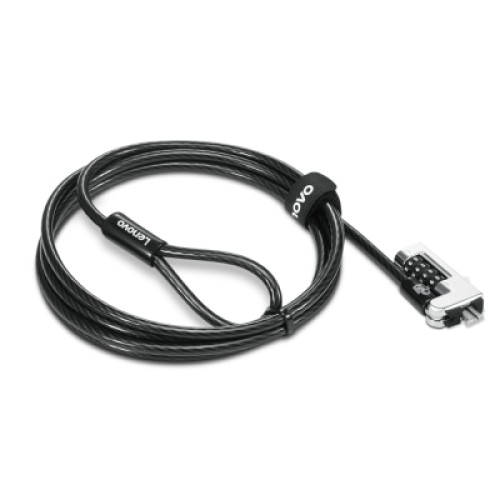 Тросик с замком для ноутбука Lenovo Combination Cable Lock (4XE1F30278) Тросик с замком для ноутбука Lenovo Combination Cable Lock (4XE1F30278)