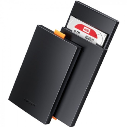 Карман внешний UGREEN USB 3.0 to 2.5" HDD/SSD CM237 black (60353)