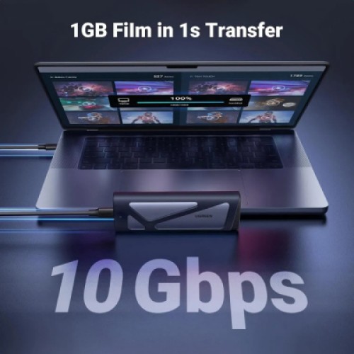 Карман внешний UGREEN USB 3.2 Gen 2 to M.2 NVMe/SATA 10Gbps UASP TRIM CM767 gray (15813) Карман внешний UGREEN USB 3.2 Gen 2 to M.2 NVMe/SATA 10Gbps UASP TRIM CM767 gray (15813)