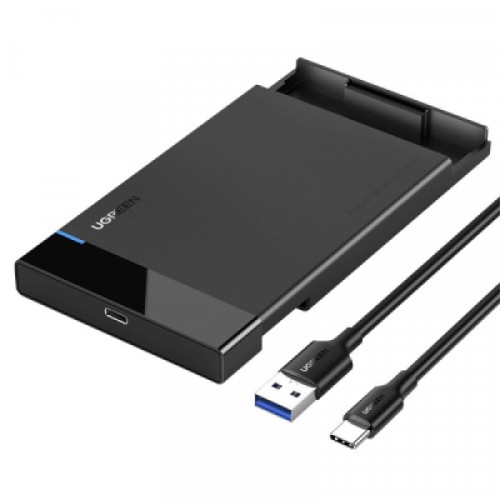 Карман внешний UGREEN USB 3.1 to 2.5" HDD/SSD US221 black (50743) Карман внешний UGREEN USB 3.1 to 2.5" HDD/SSD US221 black (50743)