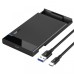 Карман внешний UGREEN USB 3.1 to 2.5" HDD/SSD US221 black (50743) Карман внешний UGREEN USB 3.1 to 2.5" HDD/SSD US221 black (50743)