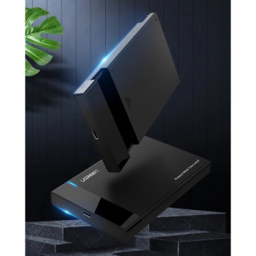 Карман внешний UGREEN USB 3.0 to M.2 SATA SSD US221 black (30848) Карман внешний UGREEN USB 3.0 to M.2 SATA SSD US221 black (30848)