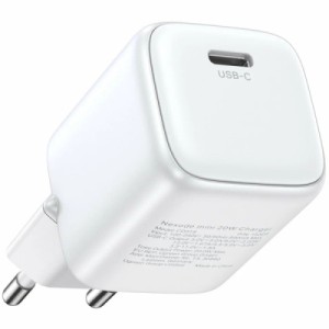 Зарядное устройство UGREEN USB-C PD20W GaN X512 white (55554)