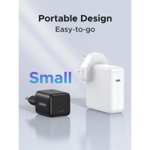 Зарядное устройство UGREEN USB-C PD20W GaN X512 black (55553)