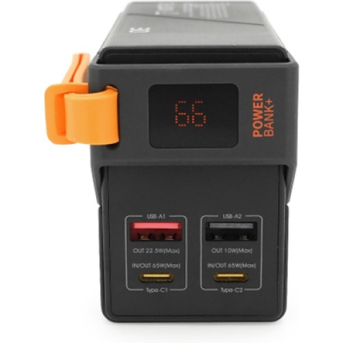 Батарея универсальная FULLTECH 30000mAh, PD65W+22.5W, Input(Type-C), Output(USB,Type-C) (PRIME-30/65)