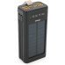 Батарея универсальная Linkage 30000mAh, Solar, 22.5W, cables Туре-С+Lighting, Black (LKP-46)