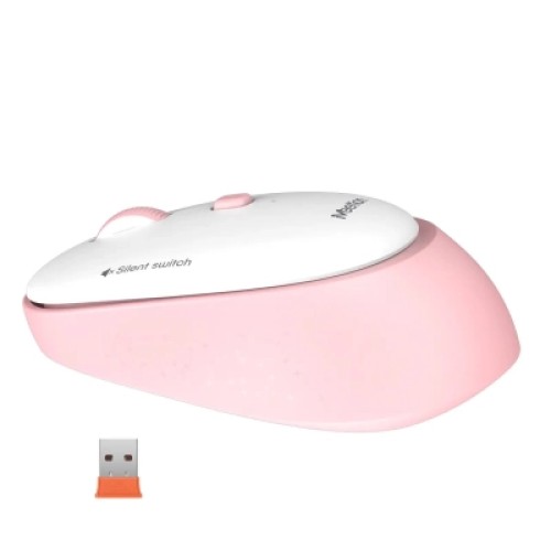 Мышка Meetion R571 Wireless White/Pink (MT-R571-P)