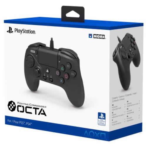 Геймпад Hori Fighting Commander Octa PC/PS4/PS5 USB Black (SPF-023U)