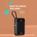 Батарея универсальная Canyon 20000mAh OnPower 204 PD/20W Built-in Lightning Cable (CNS-CPB204B)