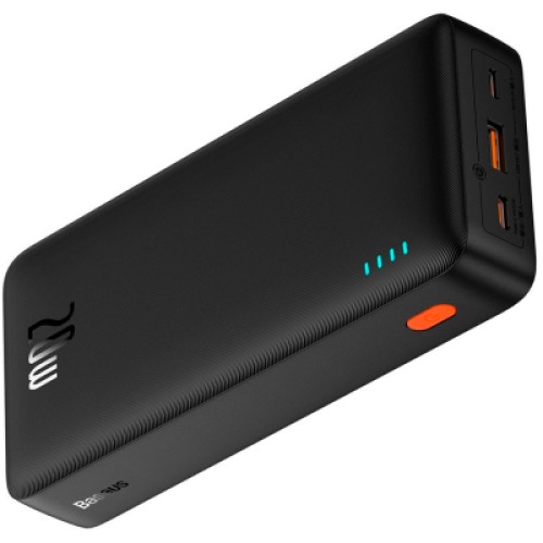 Батарея универсальная Baseus Airpow 20000mAh 20W PD/3.0, QC/3.0, black (P10022804113-00)