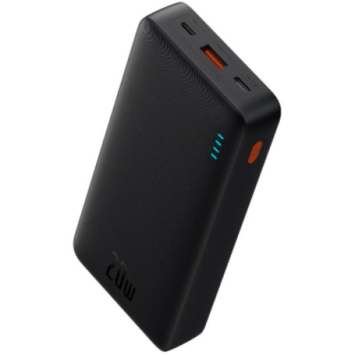 Батарея универсальная Baseus Airpow 20000mAh 20W PD/3.0, QC/3.0, black (P10022804113-00)
