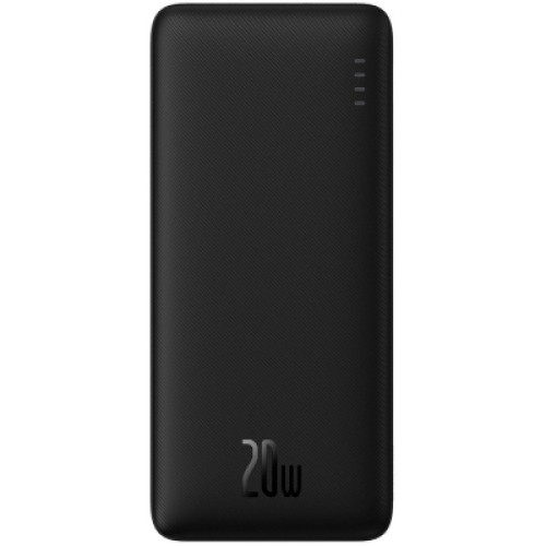 Батарея универсальная Baseus Airpow 20000mAh 20W PD/3.0, QC/3.0, black (P10022804113-00)