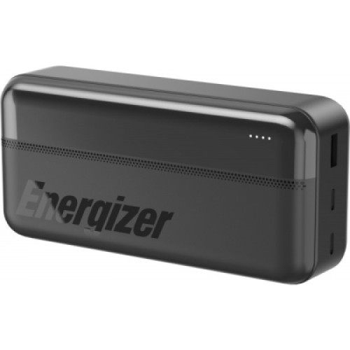 Батарея универсальная Energizer 30000mAh 15W 3A, USB-А, 2хUSB-C Black (UE30050CC)