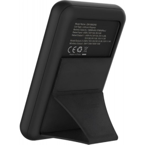 Батарея универсальная Energizer Magnetic Wireless 10000mAh 22.5W PD USB-A, USB-C In/Out, Black (QM10002PQ)