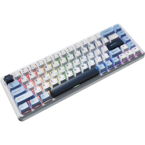 Клавиатура Ajazz AK680 MAX Magnetic Switch RGB USB White (AK680-M-BWD-AW)
