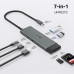 Концентратор TP-Link USB-C 7-in-1 3xUSB + HDMI + SD/TF + USB-C PD100W (UH7021C)