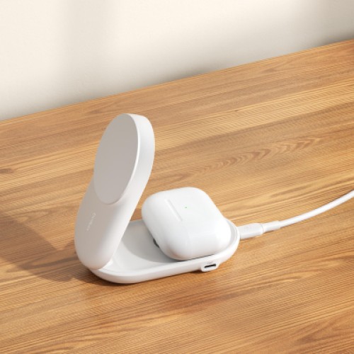 Зарядное устройство Belkin UltraCharge Wireless 2-in-1 25W white (WIZ039KQWH)