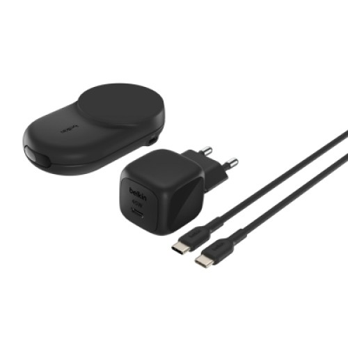 Зарядное устройство Belkin UltraCharge Wireless 2-in-1 25W black (WIZ039KQBK)