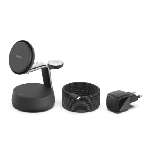 Зарядное устройство Belkin UltraCharge Pro Wireless 3-in-1 25W charcoal (WIZ040KQCH)