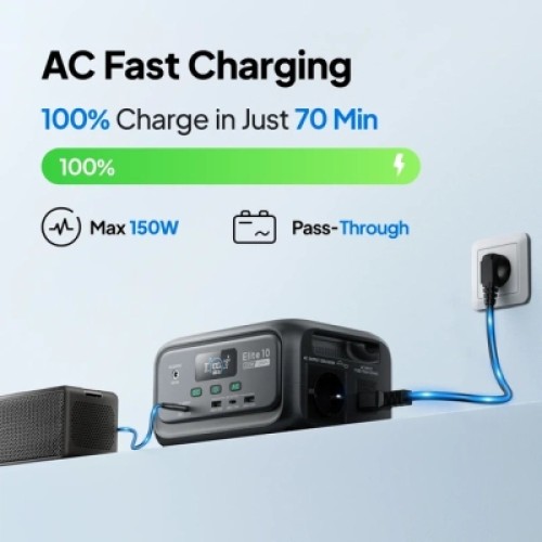 Зарядная станция BLUETTI Elite 10, 200W, 128Wh (EL10)