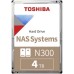 Жесткий диск 3.5" 4TB N300 Toshiba (MN10ADA400ES)